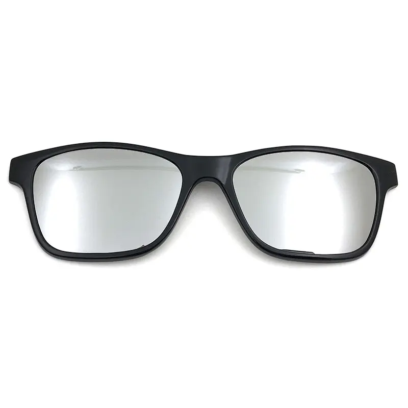 nice design megnetic optical frame with TAC lens ready stock clip on eyewear