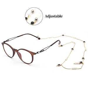 hot selling Stylish Flat Chain Sunglasses Glasses Holder Accessories