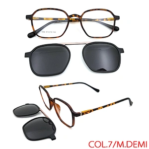 hot selling new design TR90 magnetic clips optical eyewear glasses