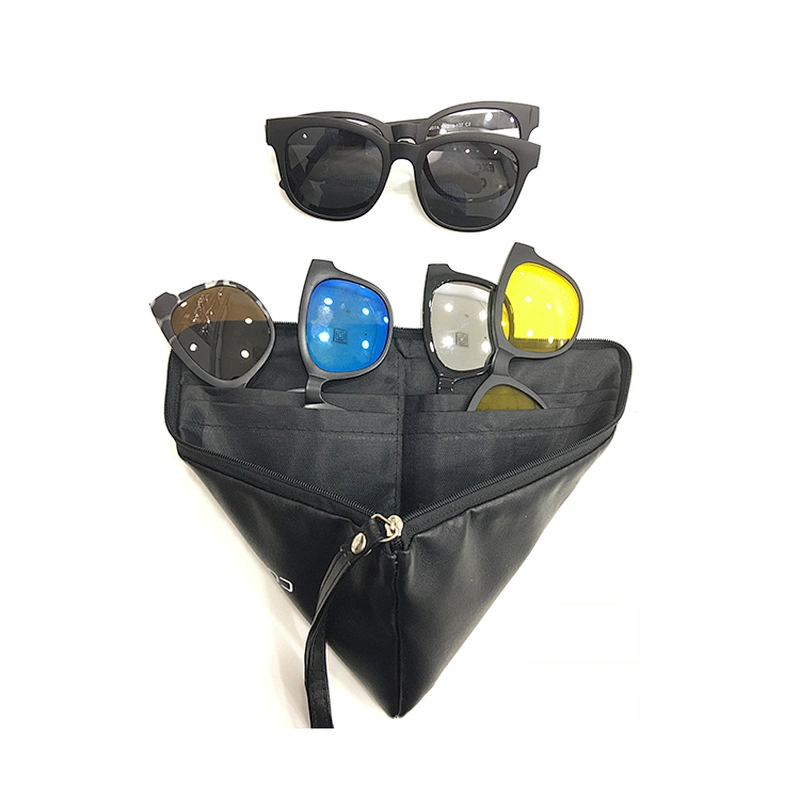 new design tr90 clip-on eyewear clip on optical frame with TAC polarized