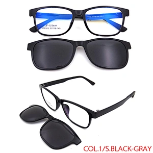 high quality ready stock optical glasses polarized clip on eyeglasses wholesale