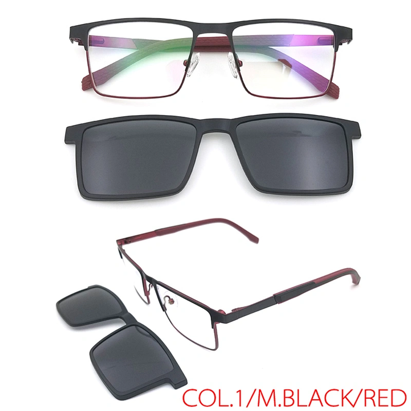 2019 new model metal clip on sunglasses with tac polarized