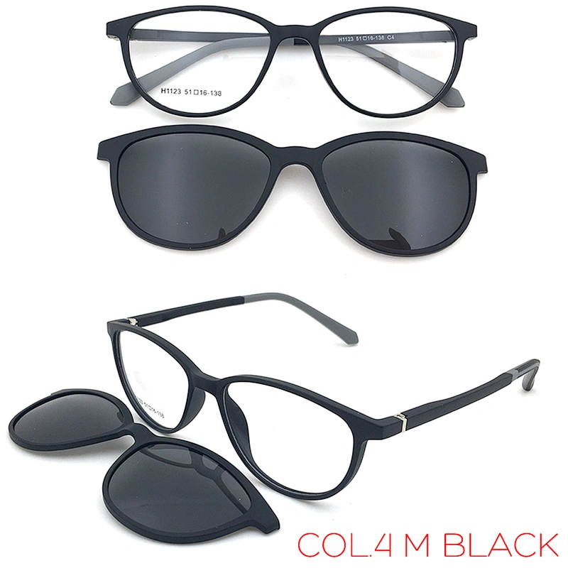 soft tr90 plastic fashion design new arrived magnetic clip on optical frames