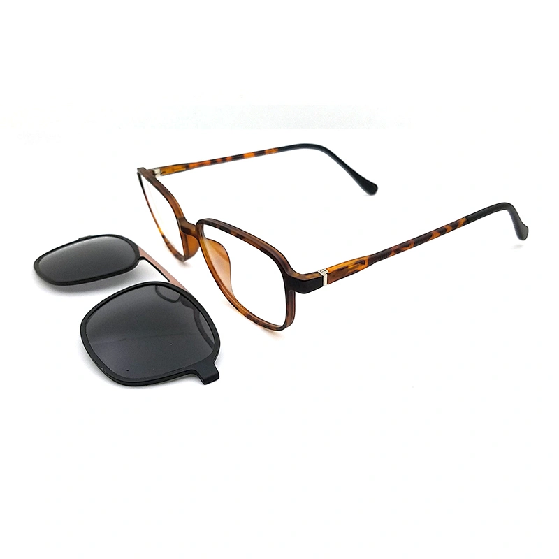 high quality soft tr90 optical eyewear frame clip on magnet eyeglasses