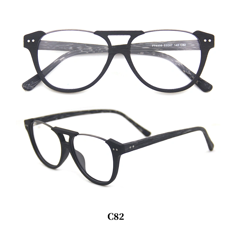 high quality wood design ladies cheaper acetate optical eyeglasses frames for adult