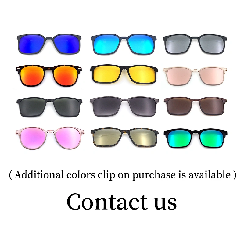low price high quality ultem clip on glasses magnetic optical eyewear fo men