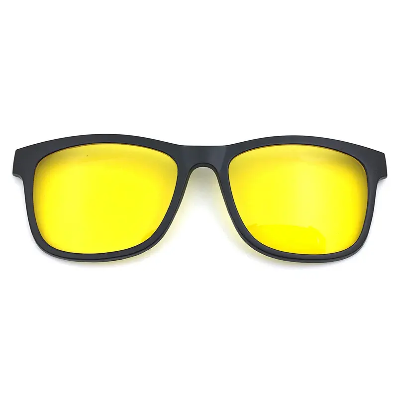 new design tr90 clip-on eyewear clip on optical frame with TAC polarized