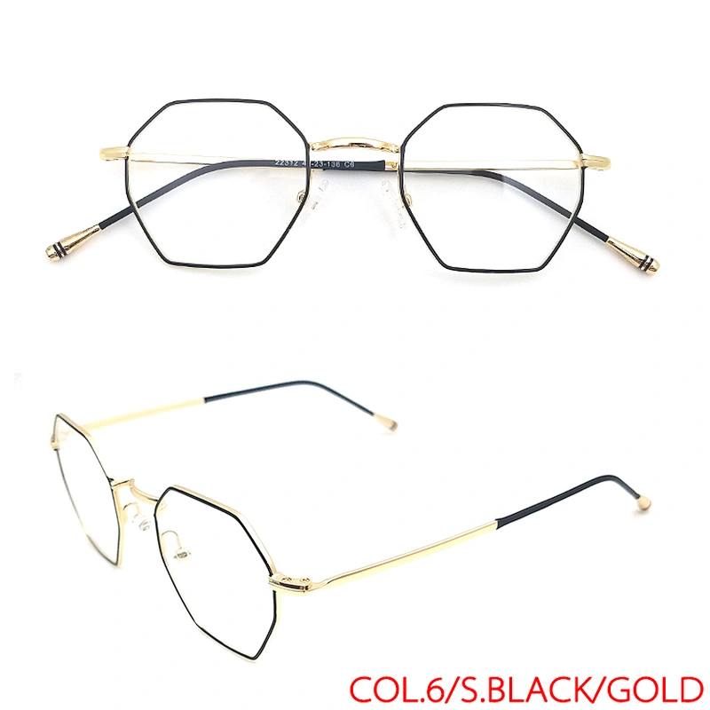 small face size Eye Vintage metal Optical Eyewear Frame Glasses wholesale
