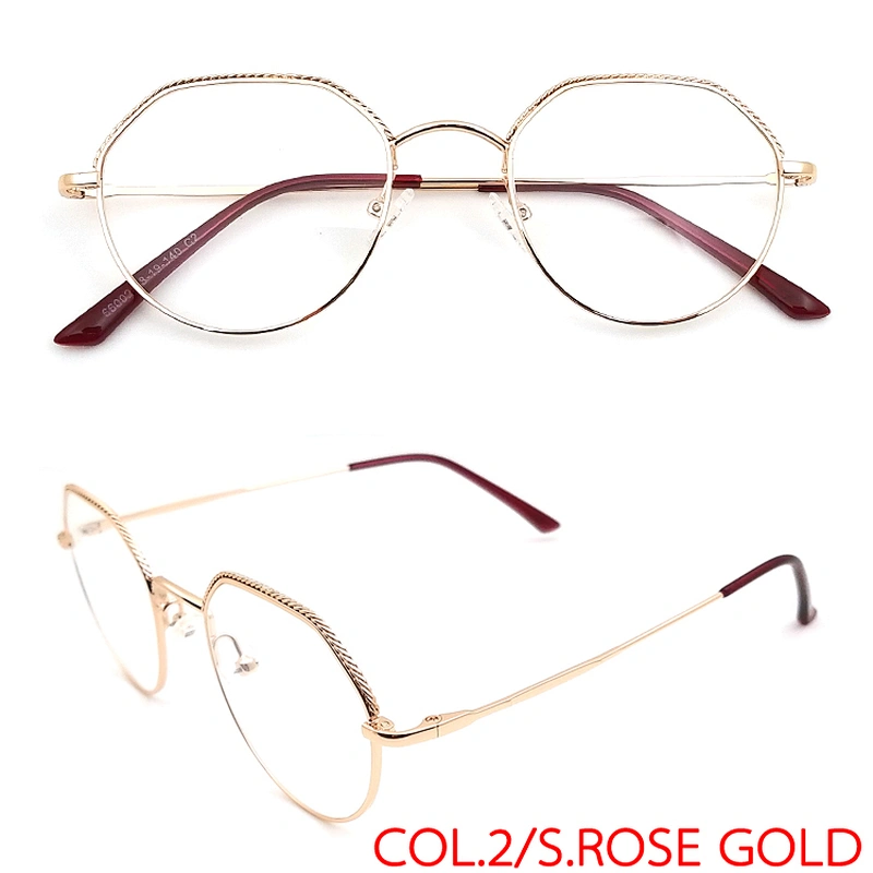 Optical metal Eye Anti Blue Light Blocking Glasses Eyeglasses Eyewear Frame