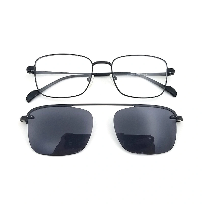 high quality ready stock metal optical magnetic clip on eyewear frame