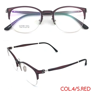 Light Wholesale Tr100 Plastic Men's ultem Colorful Optical Eyeglasses Frame