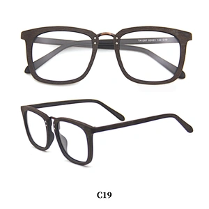 Sun glasses manufacture hand polished wood acetate sunglasses 2019 bran