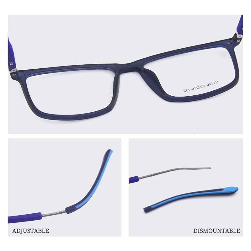 2019 hot selling  tr90 eyewear frame polarized clip on glasses for aliexpress