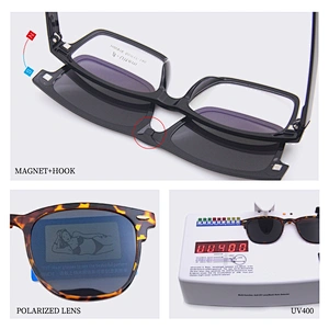 low price high quality ultem clip on glasses magnetic optical eyewear fo men