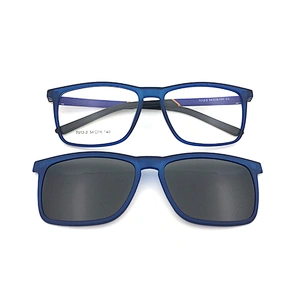 2019 new design polarized men women tr90 optical clip on eyewear glasses