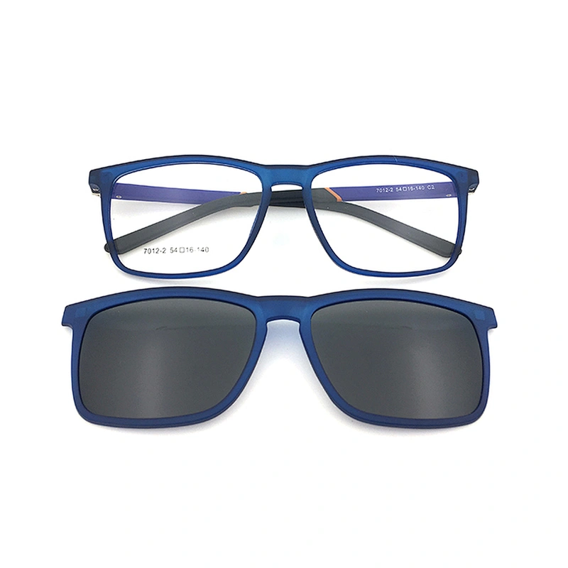 2019 new design polarized men women tr90 optical clip on eyewear glasses