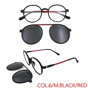 new model cheap cost clip on optical eyewear frame ready spot