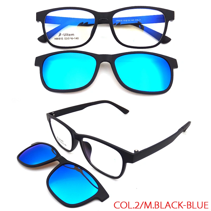 high quality customer logo clip on sunglasses for driver night vision