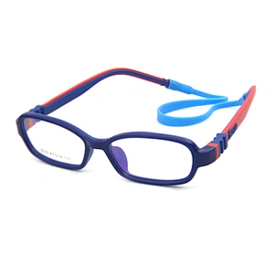 Hot Selling ready stock Children's Sports Slip-proof Soft Silica Gel Glasses for Teenagers