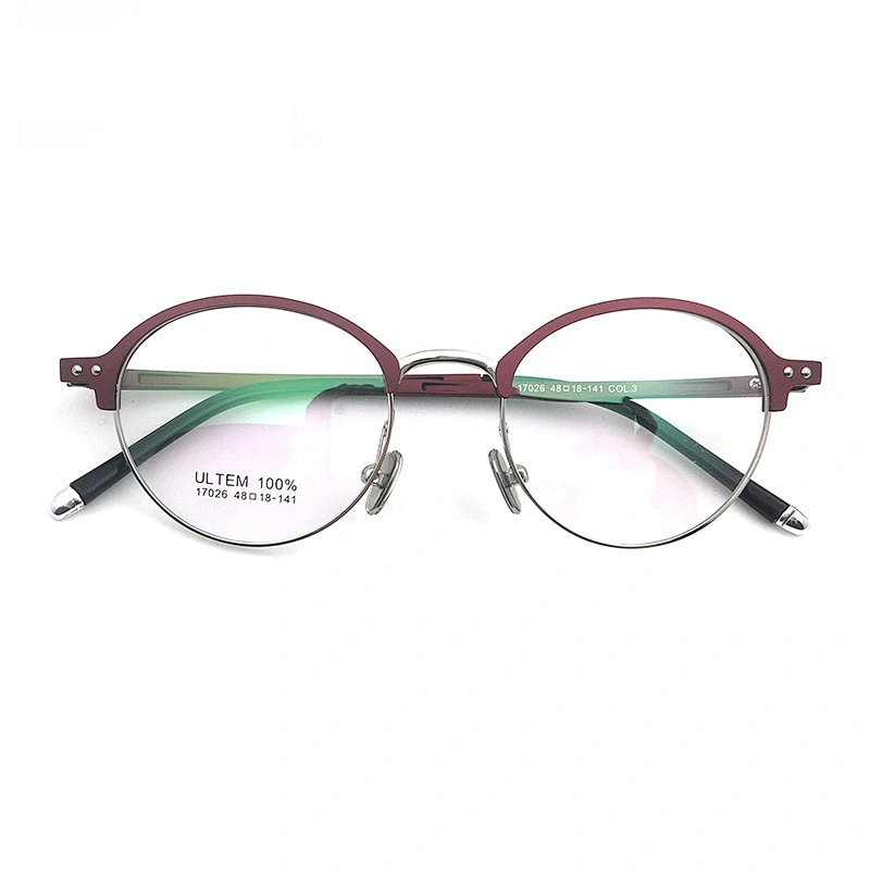 Glasses Eyeglasses Myopia Brand Black Eye Spring Hinge Optical Frame Oem