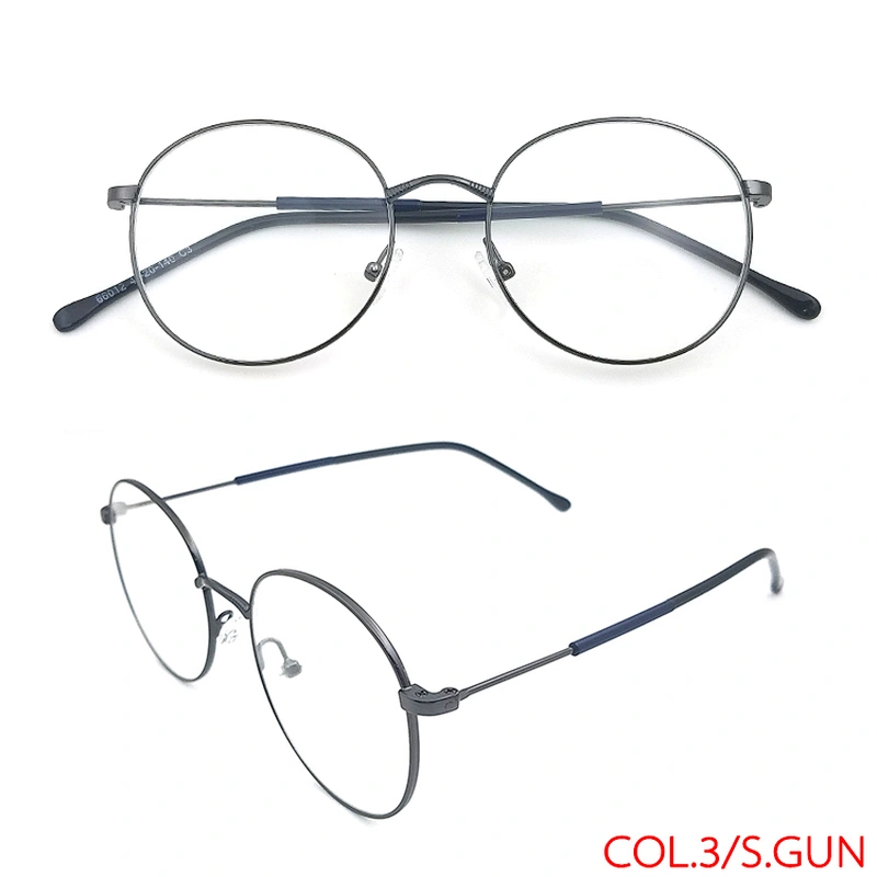 2019 Hot Selling Eyeglasses Glasses  Anti Blue Light Eyewear Metal Optical Frame