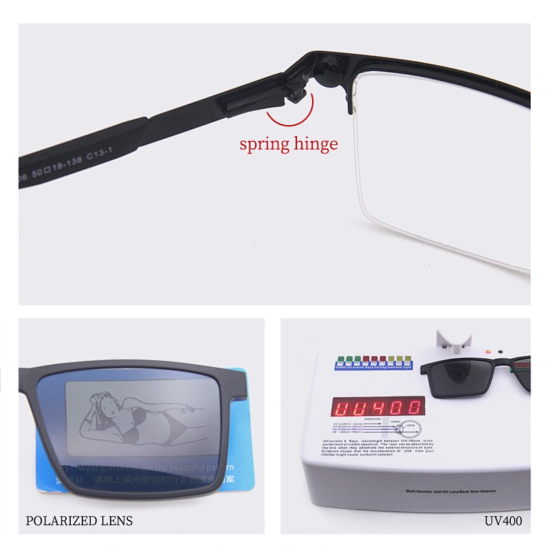 good sale nice model new arrived metal clip on sunglasses with tac polarized