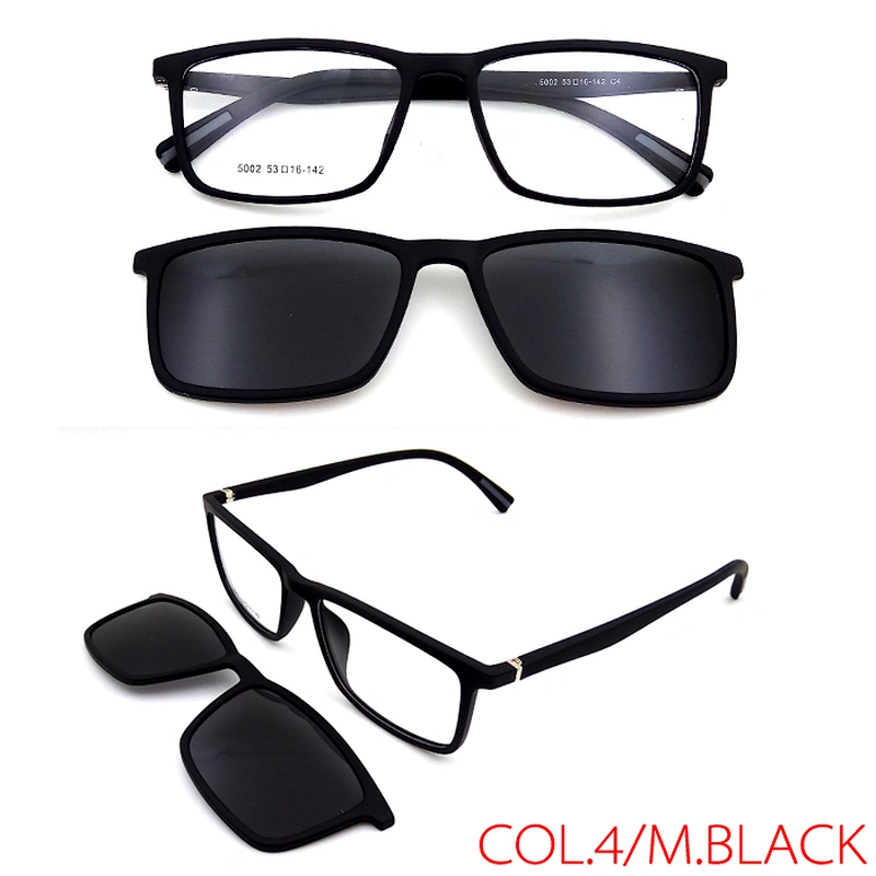 good quality tac polarized lens tr90 magnetic optical clip on sunglasses