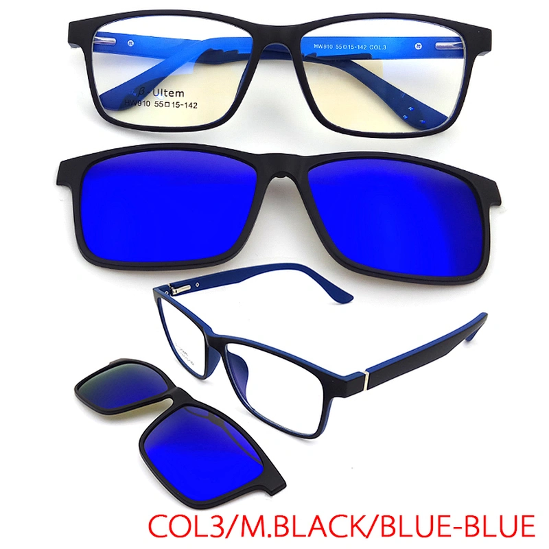 new model fashion design optical frame ultem clip on eyewear glasses for amazon