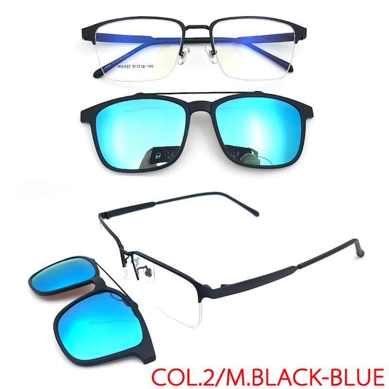 new fashion design uv400 polarized magnetic clip on Sunglasses