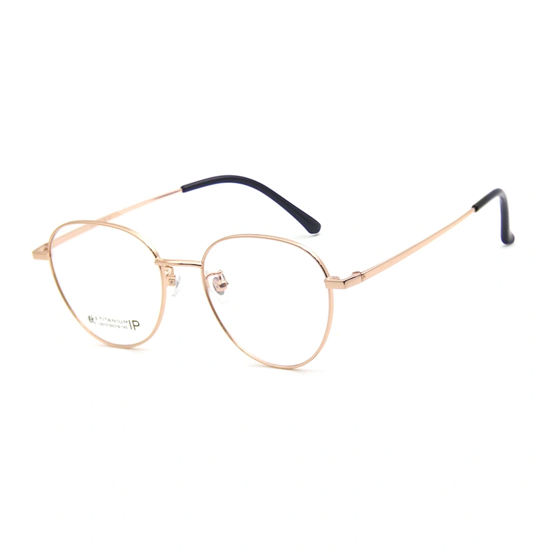 Newest Titanium Material Round Optical Glasses Eyewear Frames