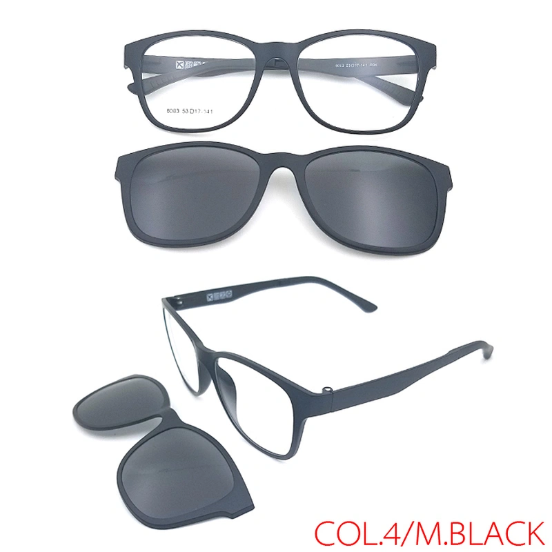 hot sale ready ultem clip on sunglasses with custom logo eyewear