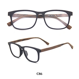 HJ Vintage Wood Grain Acetate Optical Comfort Readers Reading Glasses
