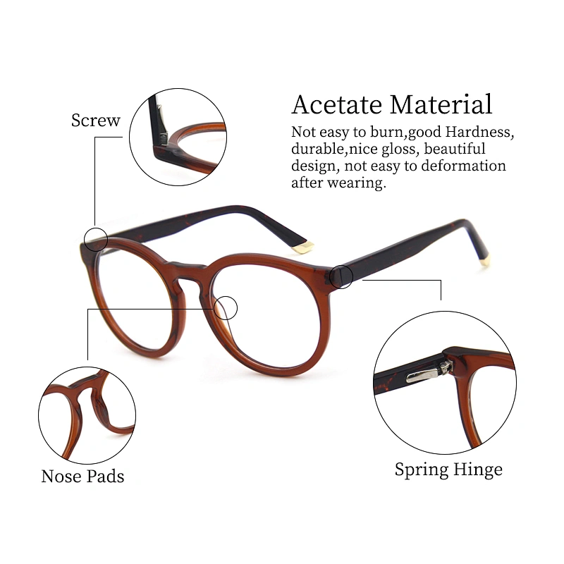Factory min order Acetate eyewear glasses optical frame