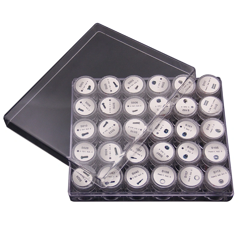 Stainless steel micro glasses watch spectacles mobile phone fixing screws nuts screwdriver repair kits tool