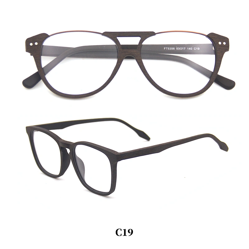 OEM ODM optical custom logo acetate wooden optical glasses frame