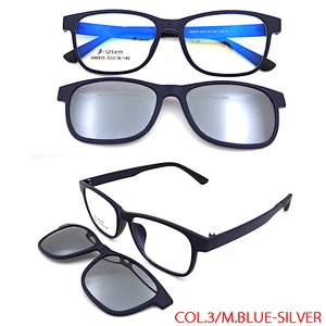 high quality customer logo clip on sunglasses for driver night vision