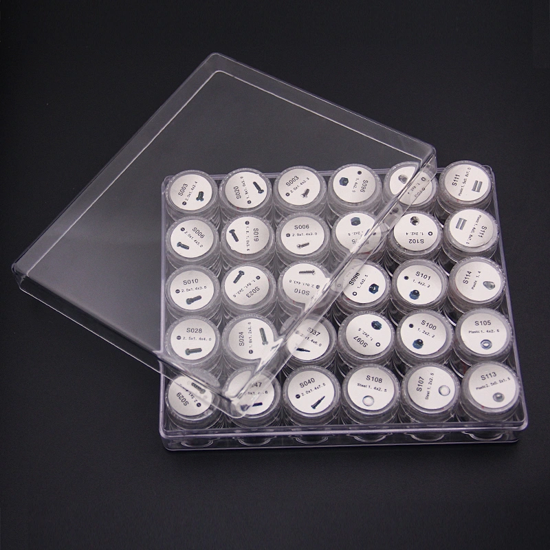Stainless steel micro glasses watch spectacles mobile phone fixing screws nuts screwdriver repair kits tool