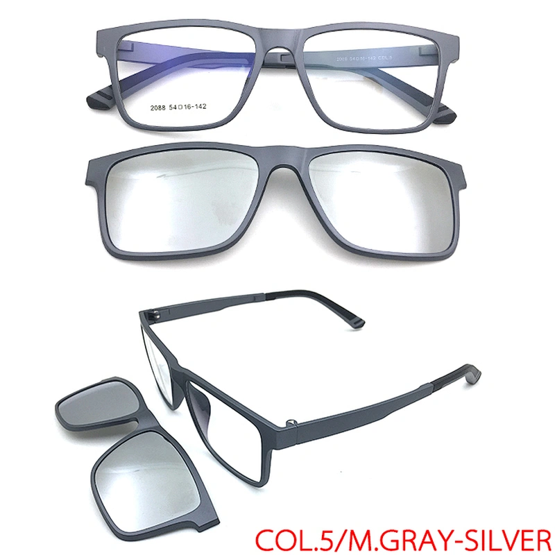 shenzhen factory produce optical frame clip-on magnetic glasses wholesale