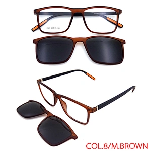 new optical tac lens reading clip on glasses frame with magnetic
