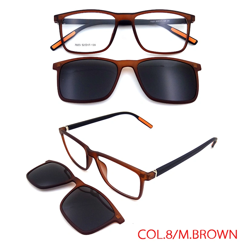 new optical tac lens reading clip on glasses frame with magnetic