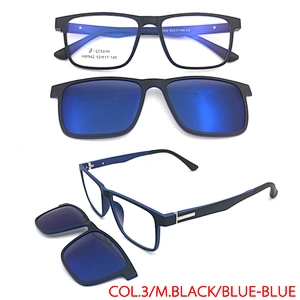 new design UTLEM clip on sunglasses magnet clip on optical frame