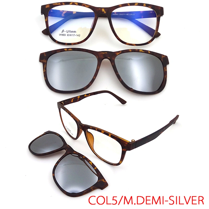 high quality new design oiptical frame eyewear ultem Clip On Glasses