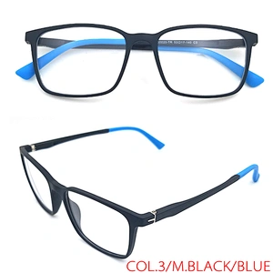 Glasses Square Optical Manufacturer Plastic Myopia Flexible Eyeglasses Frame