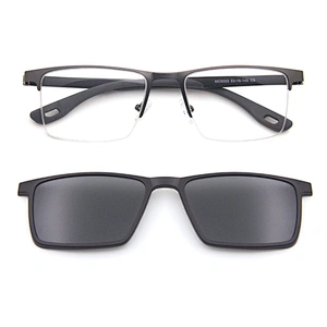 hot sale customer logo new arrived ready metal magnetic optical frame