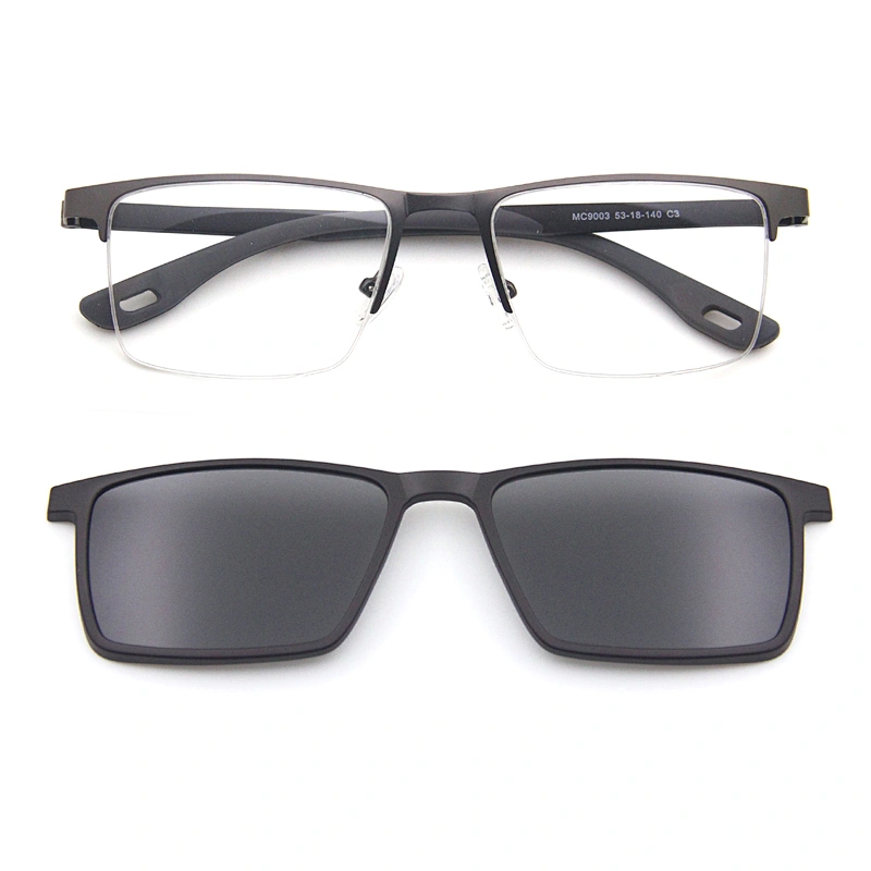 hot sale customer logo new arrived ready metal magnetic optical frame