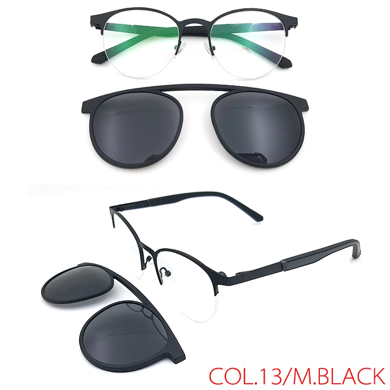 nice model hot sale tac polarized metal optical clip on eyewear sunglasses