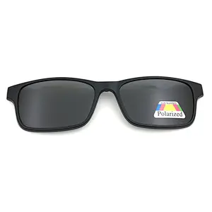 custom logo Wholesale Tr90 Magnetic clip on Sunglass Eyewear Frame