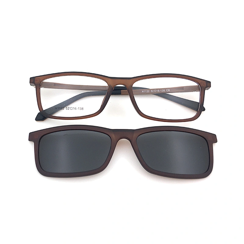 2019 new italy design tr90 magnetic clip on  eyewear sunglasses