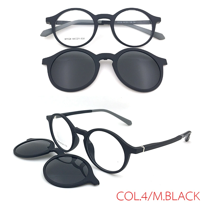 high quality hot sale TR90 magnet eyewear clip on sunglasses with polarized