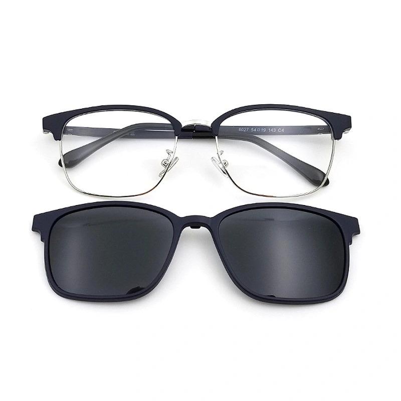 italy design magnetic optical frame with TAC lens sunglasses